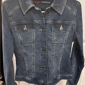 Wrangler Blue Denim Jacket - Womens XS